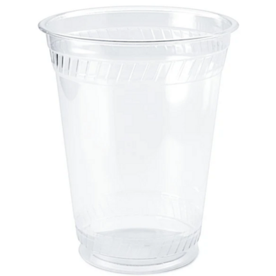 16-18 OZ SQUAT CLEAR GREENWARE CUP PLA 1000CS